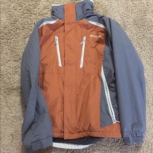 Windbreaker Columbia jacket 2 in 1 Vintage